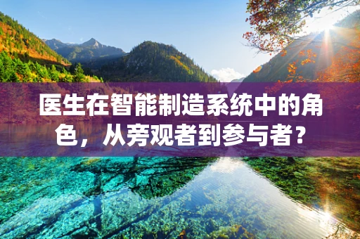 医生在智能制造系统中的角色，从旁观者到参与者？