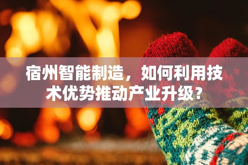 宿州智能制造，如何利用技术优势推动产业升级？