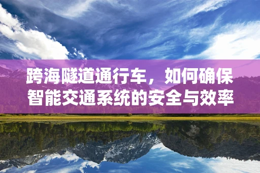 跨海隧道通行车，如何确保智能交通系统的安全与效率？