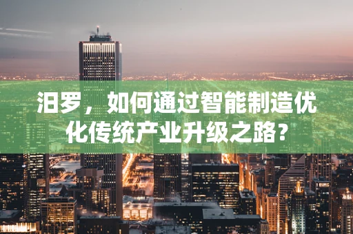 汨罗，如何通过智能制造优化传统产业升级之路？