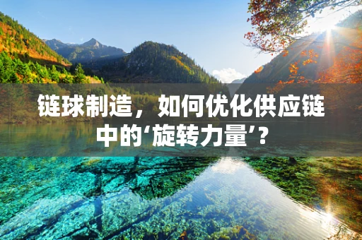 链球制造，如何优化供应链中的‘旋转力量’？