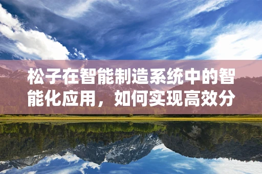 松子在智能制造系统中的智能化应用，如何实现高效分选与质量控制？