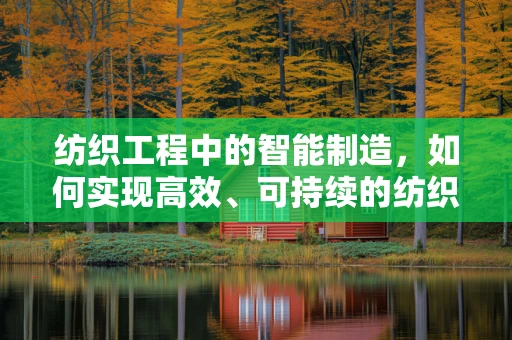 纺织工程中的智能制造，如何实现高效、可持续的纺织生产？